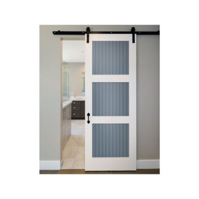 Image showing  Beadboard Peel & Stick Wallpaper, Navy and Blue