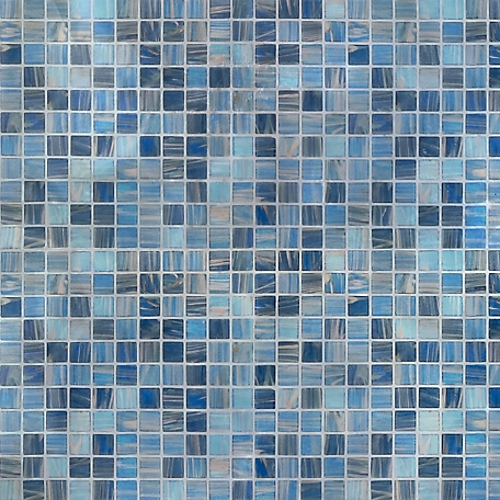 RoomMates Transparent Blue Mosaic Privacy Window Film