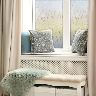 Image showing  Transparent Bamboo Privacy Window Film