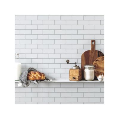 Image showing  White Tiles Classic Subway