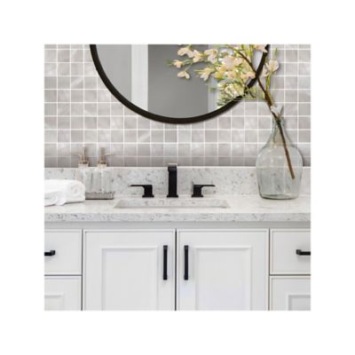 Image showing  Pearl Square Peel & Stick Tiles