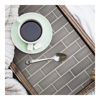 Image showing  Ceramic Sticktile, Dark Stone