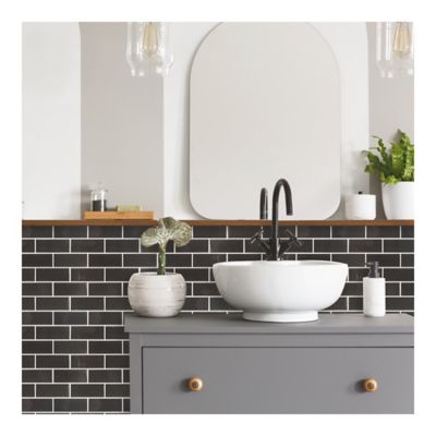 Image showing  Seaglass Sticktile, Charcoal