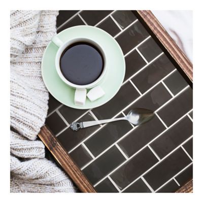 Image showing  Seaglass Sticktile, Charcoal