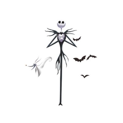 RoomMates Black Purple & White The Nightmare Before Christmas Jack Giant Wall Decals