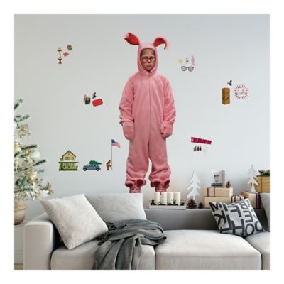 Image showing  A Christmas Story Ralphie Bunny Suit Giant Wall Decals