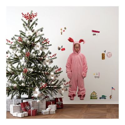 Image showing  A Christmas Story Ralphie Bunny Suit Giant Wall Decals
