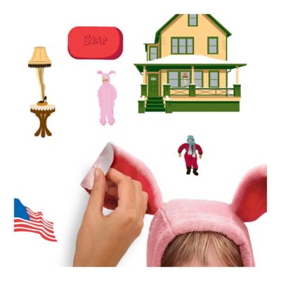 Image showing  A Christmas Story Ralphie Bunny Suit Giant Wall Decals