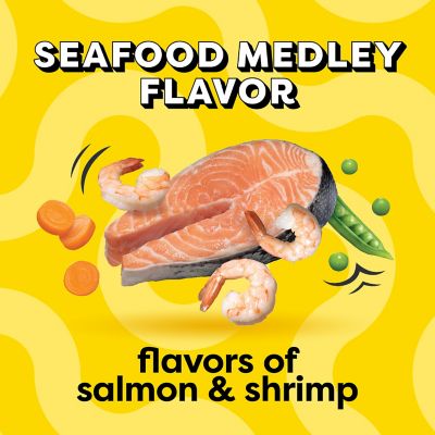 Image showing  Adult Indoor/Outdoor Seafood Medley Recipe Dry Cat Food