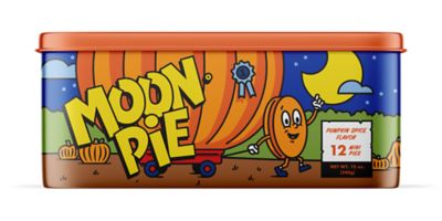 MoonPiePumpkin Spice Mini Fall Giant Pumpkin Gift Tin, 12 ct.