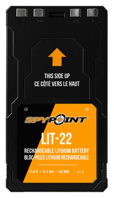 SPYPOINT LIT-22 Lithium Battery Twin Pack for all Flex Cameras