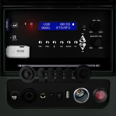 Image showing  40 qt. Audio Cooler, Bluetooth PA System and Power Station