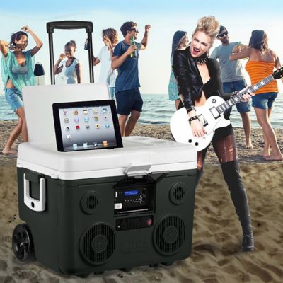 Tunes2Go 40 qt. Audio Cooler, Bluetooth PA System and Power Station