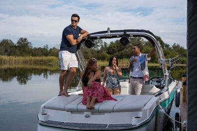 Image showing 5 th SDX Audio 6.5 in. 350W Full Wireless Wakeboard/Marine Speaker System