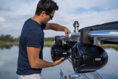 Image showing 6 th SDX Audio 6.5 in. 350W Full Wireless Wakeboard/Marine Speaker System