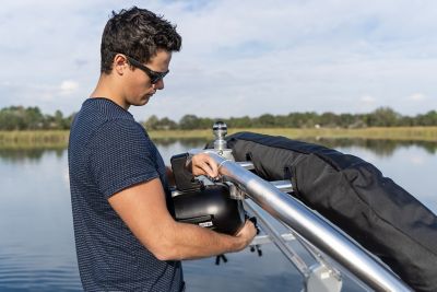 Image showing 8 th SDX Audio 6.5 in. 350W Full Wireless Wakeboard/Marine Speaker System