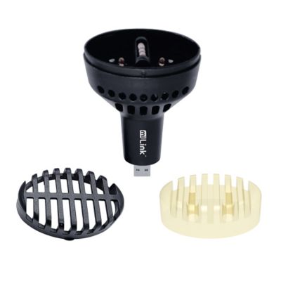 Image showing  USB LED Air Freshener Diffuser, Black