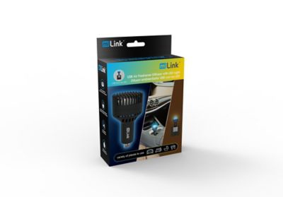 Image showing  USB LED Air Freshener Diffuser, Black