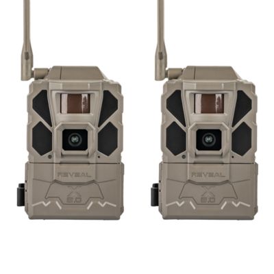 Reveal by Tactacam 16 MP REVEAL X Gen 3.0 AT&T/Verizon Cellular Trail Camera, 2-Pack