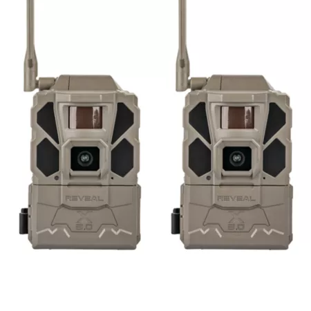 Reveal by Tactacam REVEAL X Gen 3.0 AT&T/Verizon 16 MP Cellular Surveillance Camera 2-Pack Trail Cameras