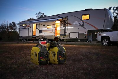 Image showing 7 th Champion Power Equipment 2,500/1,850-Watt Gasoline Powered Ultra-Light Inverter Generator, CO Shield