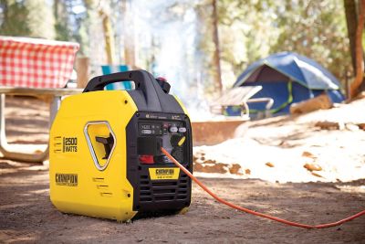 Image showing 8 th Champion Power Equipment 2,500/1,850-Watt Gasoline Powered Ultra-Light Inverter Generator, CO Shield