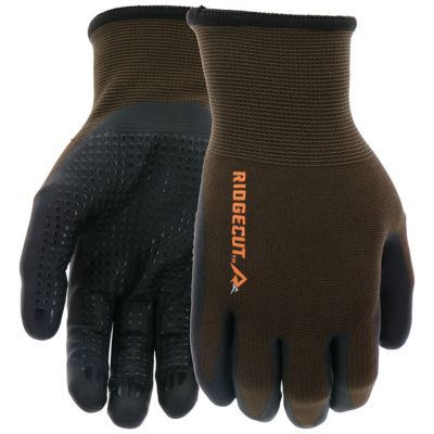 Ridgecut Men's Insulated Dotted Nitrile Palm Gloves, 1-Pair