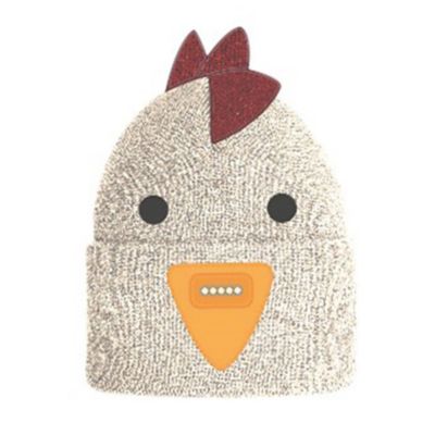 Igloos Unisex Adult Chicken Lighted Acrylic Beanie