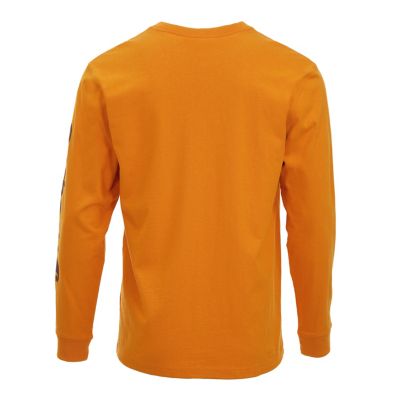 Image showing  Men's Loose Fit Heavyweight Exclusive Logo Graphic Long-Sleeve Pocket T-Shirt