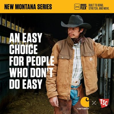 Image showing 7 th Carhartt Men's Montana Relaxed Fit Midweight Denim Snap Front Long-Sleeve Work Shirt