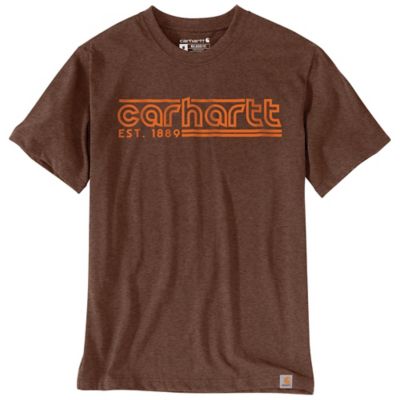 Carhartt Relaxed Fit Lightweight Short-Sleeve Logo Graphic T-Shirt