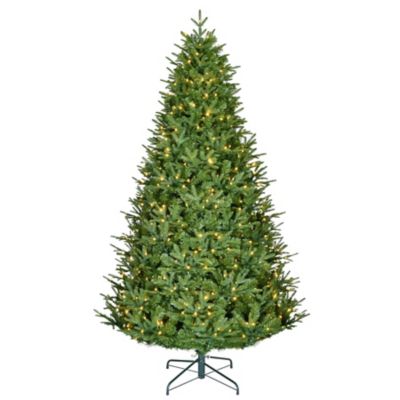 Red Shed 7.5 ft. PE Blend Artificial Tree with Warm White LED Lights