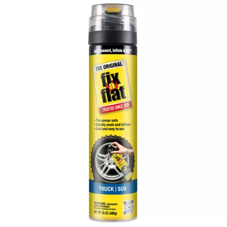 Extra wide Fix-A-Flat tire 24 oz. Tire Sealants & Patches