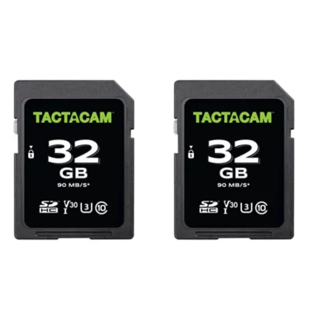 Reveal by Tactacam 2 Pack Full Size 32GB SD Cards Trail Camera Accessories