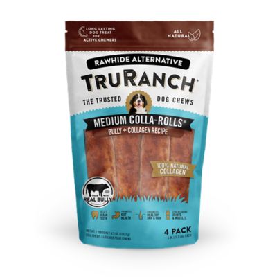 TruRanch 6 in. Collagen Roll, Bully - 4 count