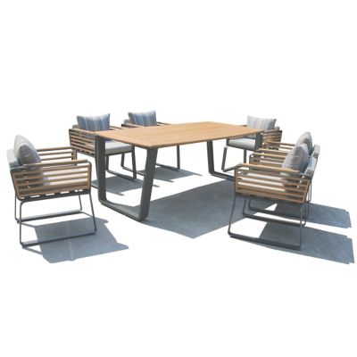 Image showing  Palazzolo Outdoor Dining Chairs and Table Set