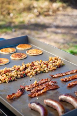 Image showing  4-Burner Propane Gas Flat Top Griddle, 753 sq. in., Black