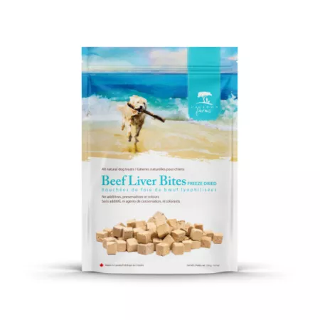 Caledon Farms Liver Bites Freeze Dried Treats for Dogs 5.3 oz. Dog Freeze-Dried Treats