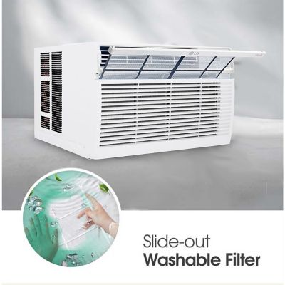 Image showing 5 th LG 14,000 BTU Window Smart Air Conditioner with Remote
