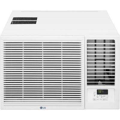 Image showing 7 th LG 230V Window Air Conditioner with 12,000 BTU Supplemental Heat, 1,000 sq. ft., 18,000 BTUs