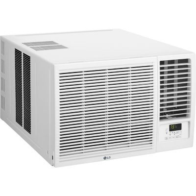 Image showing 8 th LG 230V Window Air Conditioner with 12,000 BTU Supplemental Heat, 1,000 sq. ft., 18,000 BTUs