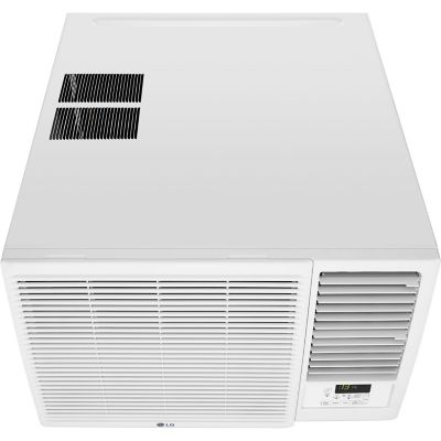 Image showing 9 th LG 230V Window Air Conditioner with 12,000 BTU Supplemental Heat, 1,000 sq. ft., 18,000 BTUs