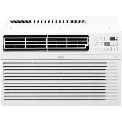 LG Energy Star 8,000 BTU 115 V Window-Mounted Air Conditioner with Wi-Fi Control