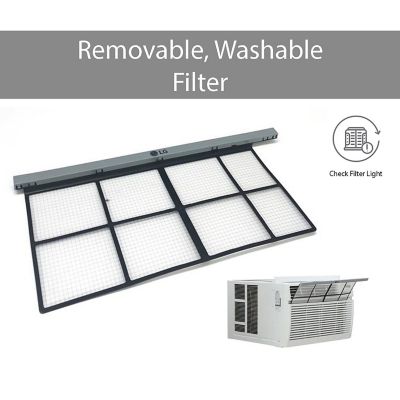 Image showing  115V Energy Star Window Air Conditioner with Wi-Fi Control, 342 sq. ft., 8,000 BTU