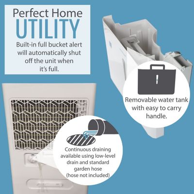 Image showing  50 pt. Dehumidifier with Electronic Controls, 4,500 sq. ft.