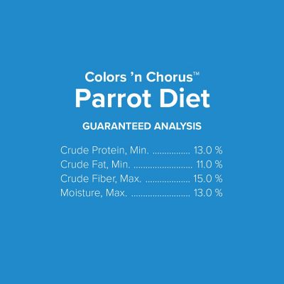 Image showing  Colors 'N Chorus Parrot Diet 4 lbs.