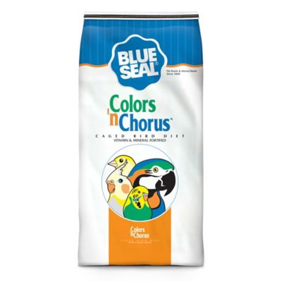 Blue Seal Colors 'N Chorus Cockatiel Diet, 50 lb. Bag