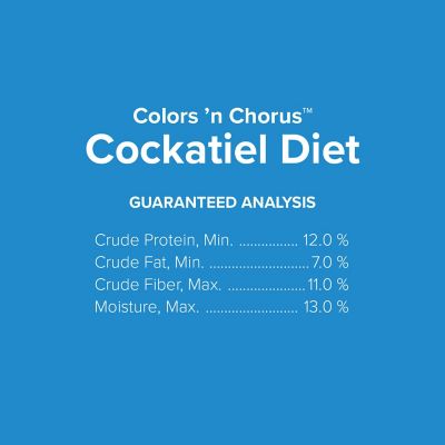 Image showing  Colors 'N Chorus Cockatiel Food, 50 lb.