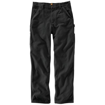 Image showing  Men's Loose Fit Washed Duck Utility Work Pants
