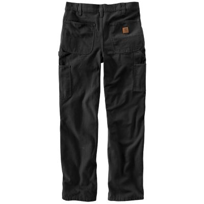 Image showing  Men's Loose Fit Washed Duck Utility Work Pants
